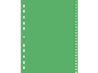 Durable 6157, Numerisk faneindeks, Grønn, Portrett, A4, 230 mm, 297 mm