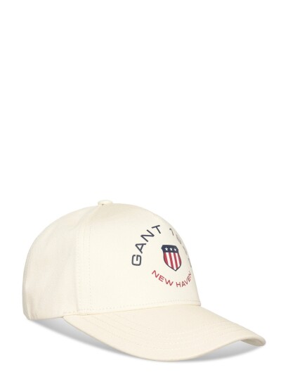 GANT Unisex Graphic Twill Cap Cream L/XL GANT Unisex Graphic Twill Cap Cream L/XL