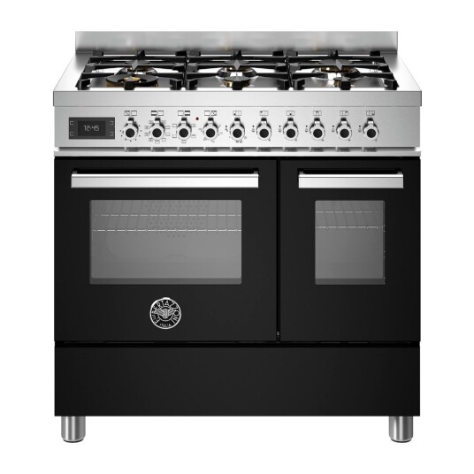 BERTAZZONI PROFESSIONAL SERIES PRO96L2ENET GASSKOMFYR, NERO BERTAZZONI PROFESSIONAL SERIES PRO96L2ENET GASSKOMFYR, NERO