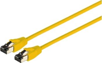 S/Conn Cat8.1 F/FTP patchkabel gul 15 m