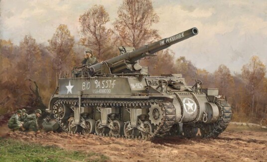 Italeri 1/72 M12 Gun Motor Carriage