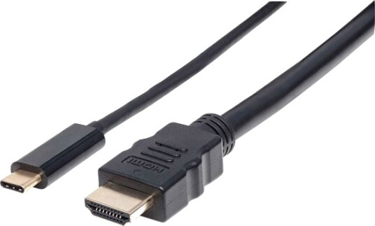Manhattan 151764 2 M Usb Type C Hdmi Type A Standard Hankjønn Hankjønn Rett