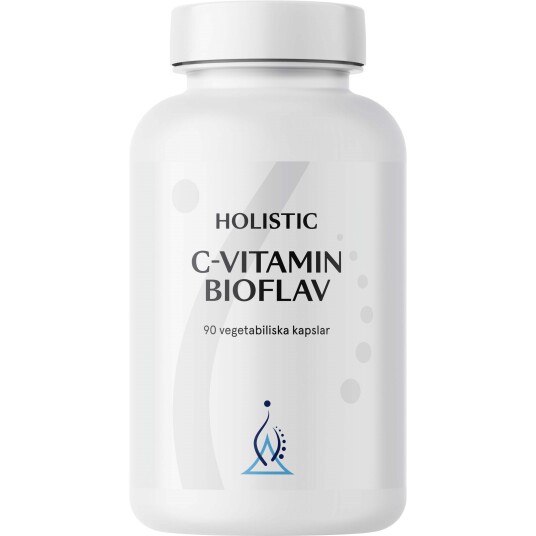Holistic C-vitamin bioflav 90 vegetabiliska kapslar 90 stk