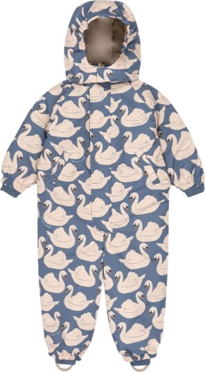 Konges Sløjd Vinterdress   Nærbilde   Swan   Konges Sløjd   4 år (104)   Vinterdress Beige Blå