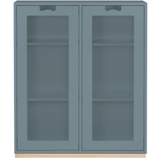 Asplund Snow E Vitrineskap 42 cm Nordic Blue