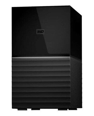 WD My Book Duo 44 TB Ekstern Harddisk Kryptert med USB 3.2 Gen 1