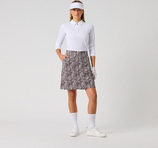 Daily Sports Printed Dull Pull On 50 Cm Skjørt & kjoler Zebra Large