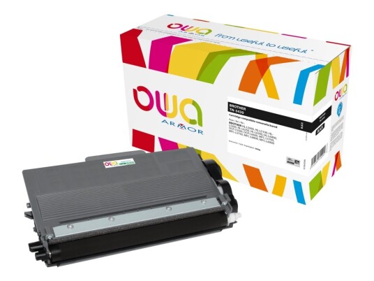 Owa - Svart - Kompatibel - Gjenfabrikert - Tonerpatron Alternativ For: Brother Tn3430 - For Brother Hl-L5000 L5050 L5100 L5200 L6450 Mfc-L5700 L5750 L6800 L6900 L6950 L6970