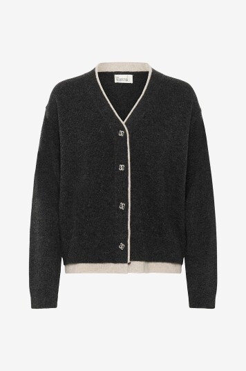 My Essential Wardrobe   Kardigan mwTracy Knit Cardigan   Grå