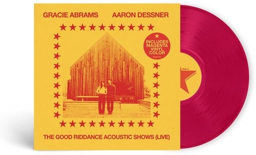 Gracie Abrams  The Good Riddance Acoustic Shows (Live)  LP/Vinyl