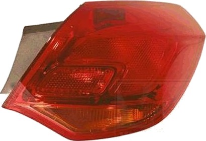 VAN WEZEL 3749932 Baklykt