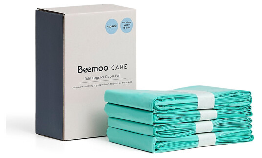 Beemoo CARE 4-pakning Bleieposer til Bleiebøtte