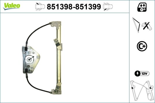 Vindusheis VALEO 851399
