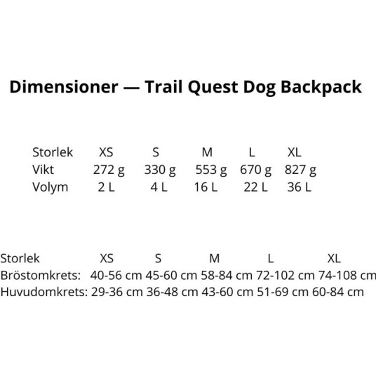 Non-stop Dogwear Trail Quest Kløv til Hund M Blå