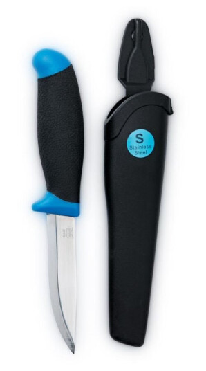 Øyo Jaktkniv Rustfri med Slire – Lett Stålblad Kniv for Utendørs Bruk