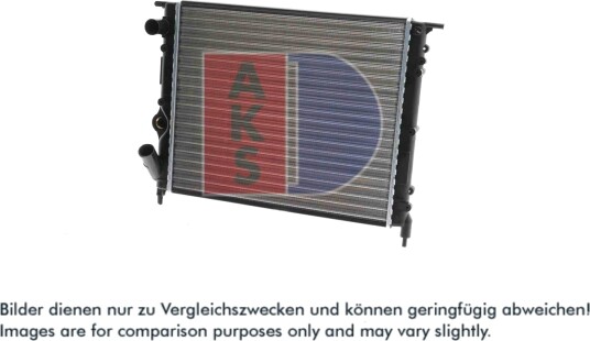 AKS DASIS 180760N Radiator motorkjøling