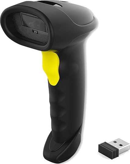 Qoltec Strekkodeskanner Håndholdt 200 Skann/Sek Dekodet Bluetooth Rf2.4 Ghz Qoltec Strekkodeskanner Håndholdt 200 Skann/Sek Dekodet Bluetooth Rf2.4 Ghz