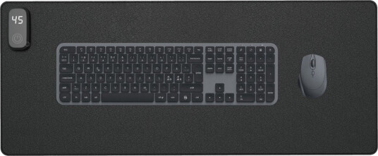 Dacota Platinum oppvarmet skrivebordsmatte svart Dacota Platinum oppvarmet skrivebordsmatte svart