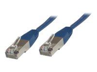 MicroConnect Nettverkskabel - RJ-45 (hann) til RJ-45 (hann) - 10 m - skjermet, beskyttet tvunnet parkabel (STTP) - CAT 6 - blå MicroConnect Nettverkskabel - RJ-45 (hann) til RJ-45 (hann) - 10 m - skjermet, beskyttet tvunnet parkabel (STTP) - CAT 6 - blå