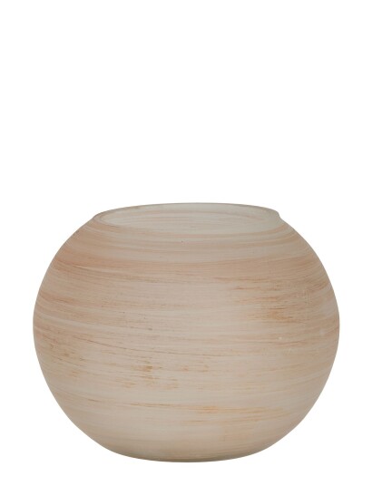 Lene Bjerre Disela Vase Beige BARK H13CM