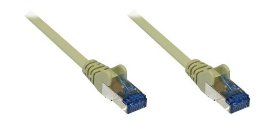 Good Connections Alcasa Good Connections Patch-Kabel Rj-45 M Rj-45 M 1.5 M Paare In Metallfolie Pimf Kategorie 6A Halogenfrei Grau 8060-H015