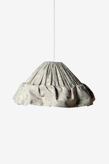 PR Home Pendellampe Stina Printed 40cm Beige