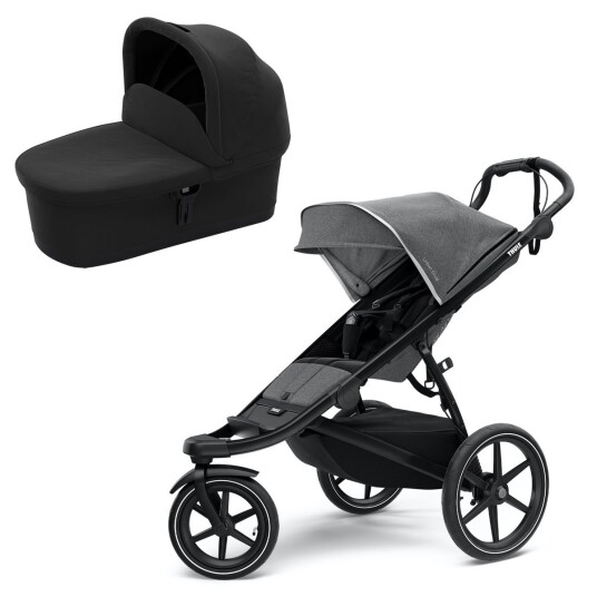 Pakke Thule Urban Glide 2 Grey Melange Ink Bassinet Pakke Thule Urban Glide 2 Grey Melange Ink Bassinet