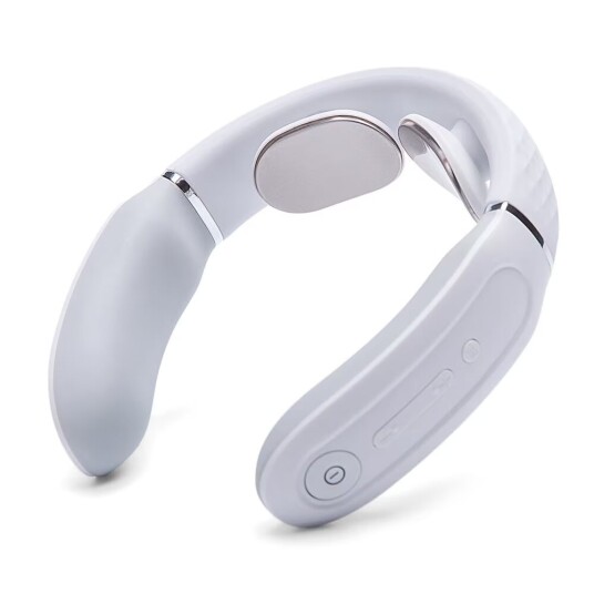 Skg 4356E neck massager with electrostimulation and compress white Skg 4356E neck massager with electrostimulation and compress white
