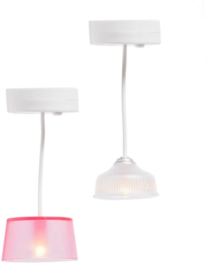 Dukkehus Lundby taklamper 2stk Dukkehus Lundby taklamper 2stk