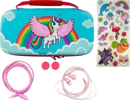 Over the Rainbow Unicorn Case  7-in-1 Switch Lite