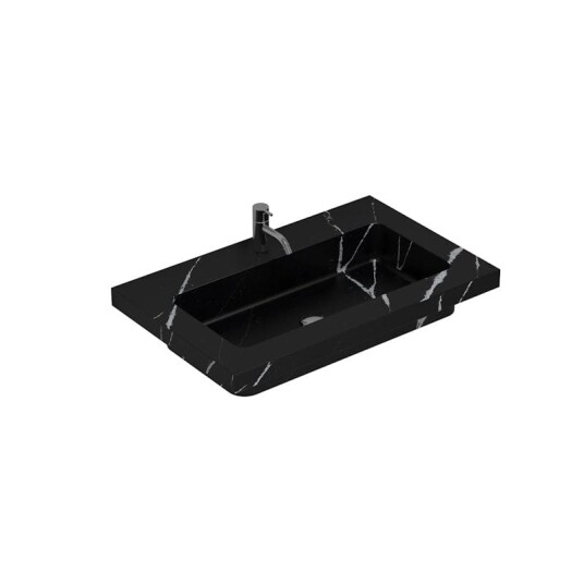 Dansani Calidris Unique Silestone Servant Måltilpasset Eternal Marguina / 80cm