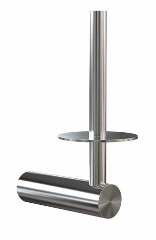 Frost Nova2 reservepapirholder, rustfritt stål Frost Nova2 reservepapirholder, rustfritt stål
