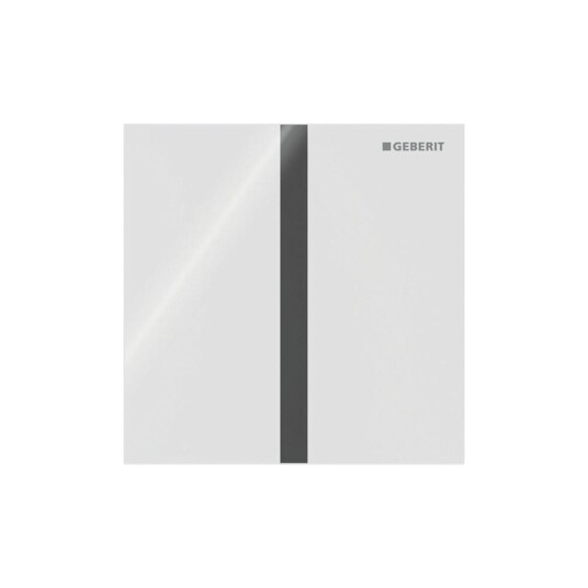 Geberit Sigma40 Urinalstyring Kvadrat Hvit Batteridrift
