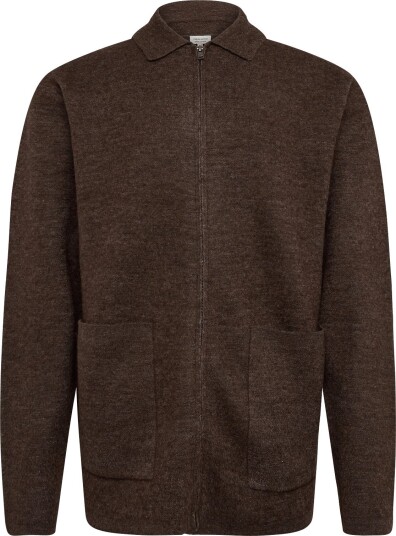 Casual Friday Cfwilli Knit Cardigan SEAL BROWN MELANGE S