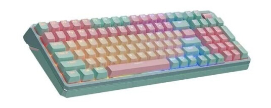 Cooler Master MK770 - keyboard compact - QWERTY - US - macarons Input Device - Gamingtastatur - Amerikansk Engelsk - Bl