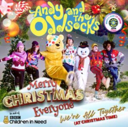 Andy And The Odd Socks Merry Christmas Everyone/We're All Together (At Christmas Time) CD