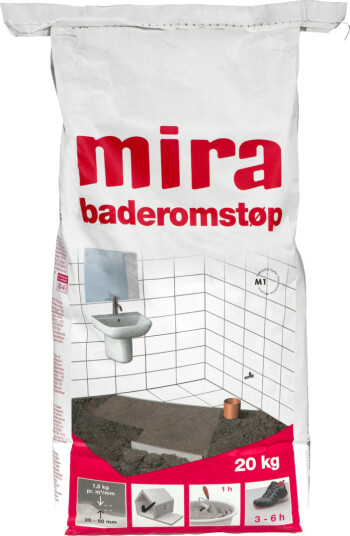 MIRA BADEROMSTØP 20 KG MIRA BADEROMSTØP 20 KG