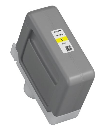 Canon Pfi-3300 Y 330 Ml Gul Original Blekkbeholder For Imageprograf Gp-2600S Gp-4600S Gp-6600S Pro-2600 Pro-4600 Pro-6600