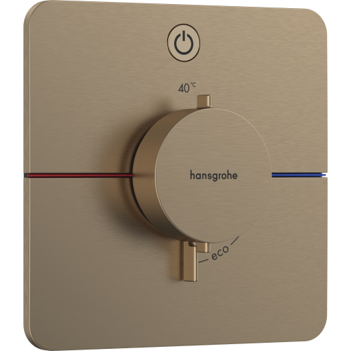 Hansgrohe ShowerSelect Comfort Q dusjbatteri, bronse