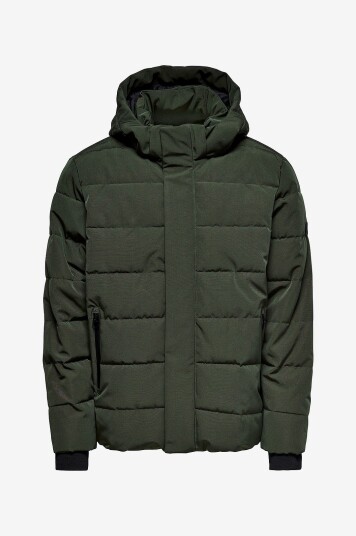 ONLY & SONS - Jakke onsCayson Puffa Otw - Grå ONLY & SONS - Jakke onsCayson Puffa Otw - Grå
