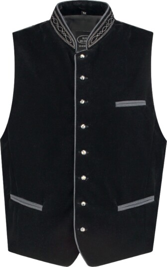 Hisab Joker Oktoberfestvest Svart Small 97995-3
