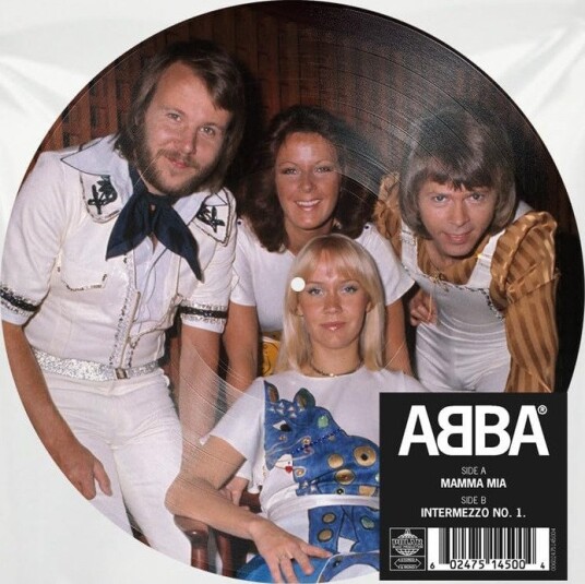 Abba Mamma Mia Intermezzo No1 Picture Disc Vinyl Abba Mamma Mia Intermezzo No1 Picture Disc Vinyl
