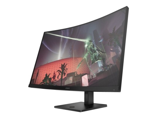 Omen By Hp 32C - Led-Skjerm - Gaming - 31.5" - 2560 X 1440 Qhd @ 165 Hz - Va - 400 Cd/M² - 3000:1 - 1 Ms - 2Xhdmi, Displayport - Svart