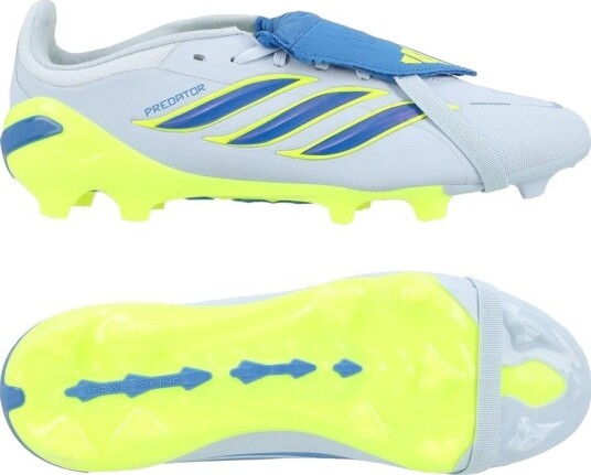 adidas Predator Elite Fold over Tongue Fg Ice Cold Precision   Crystal Sky/ray Blue/gul Barn   Gress (Fg) størrelse 32