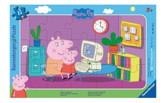 Ravensburger Peppa In Front Of The Computer 15pcs