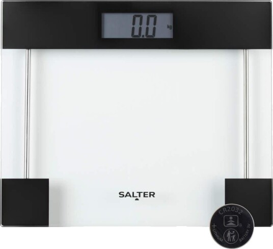 Salter SA00078BCFEU12 Glass personvekt Maks 180kg Glass/Svart