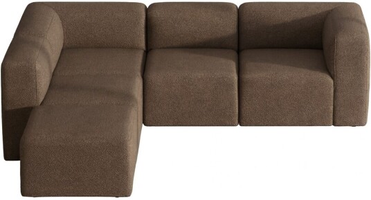 Cubic XL sjeselongsofa høyre eller venstrevent brun.