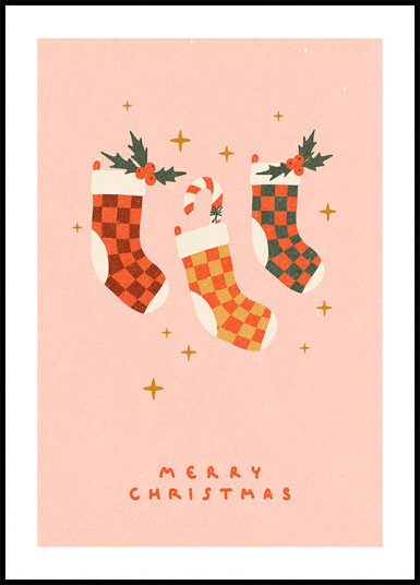Christmas Stocking Plakat Plakat / 50x70cm
