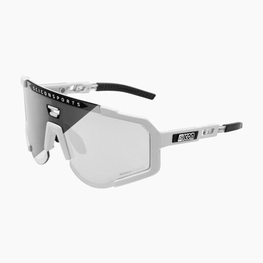 Scicon Aeroscope sykkelbriller White Gloss Photochromic Silver Scicon Aeroscope sykkelbriller White Gloss Photochromic Silver