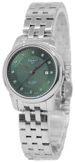 Tissot Dameklokke T006.207.11.096.00 Le Locle Grønn/Stål Ø29 mm